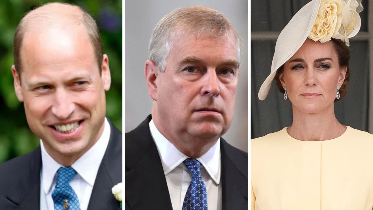 Prince William, Prince Andrew, Kate Middleton